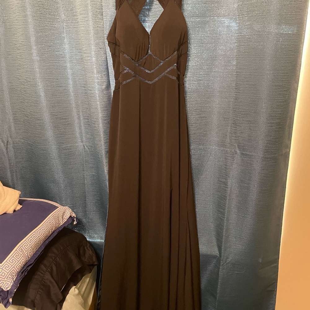 Elegant Black Evening Gown